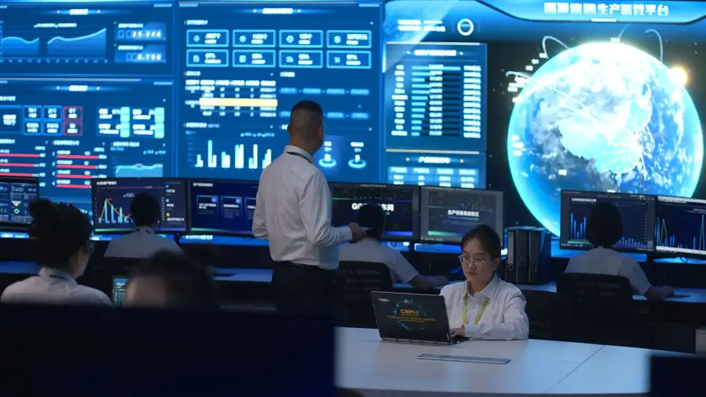 What Type of Control Valve is Used in Oxygen-Enriched Combustion Systems?